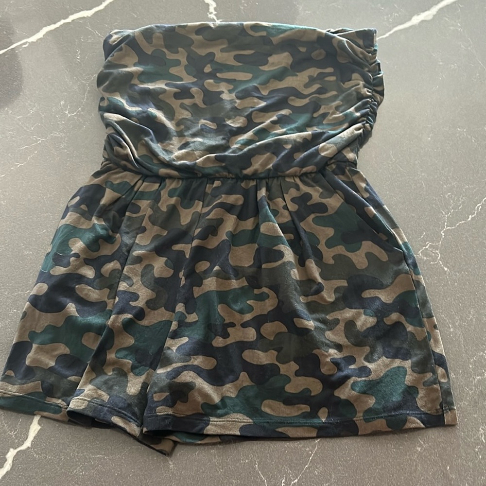 Camo romper